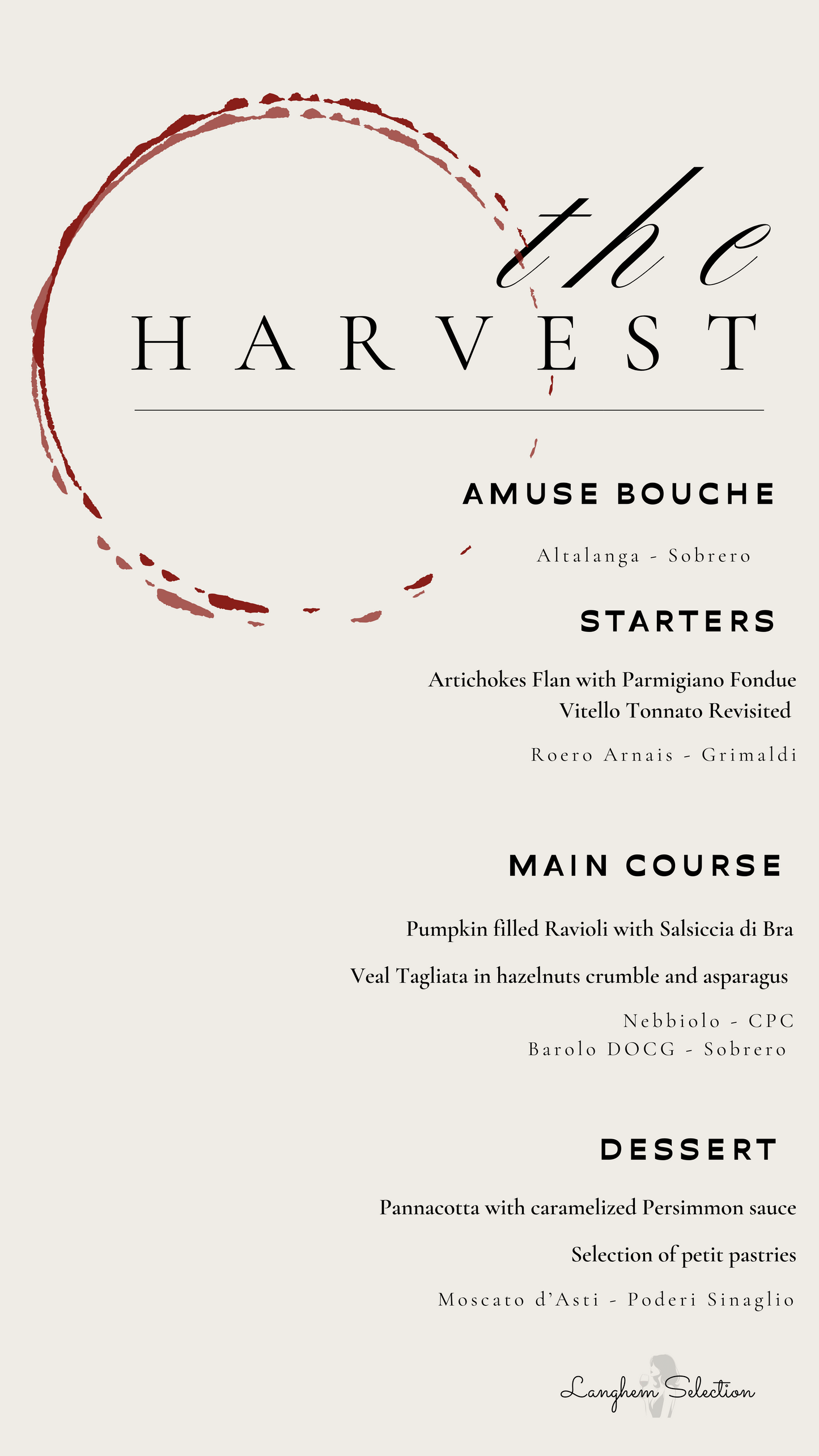 Traditional Langhe Private Dinner Experience