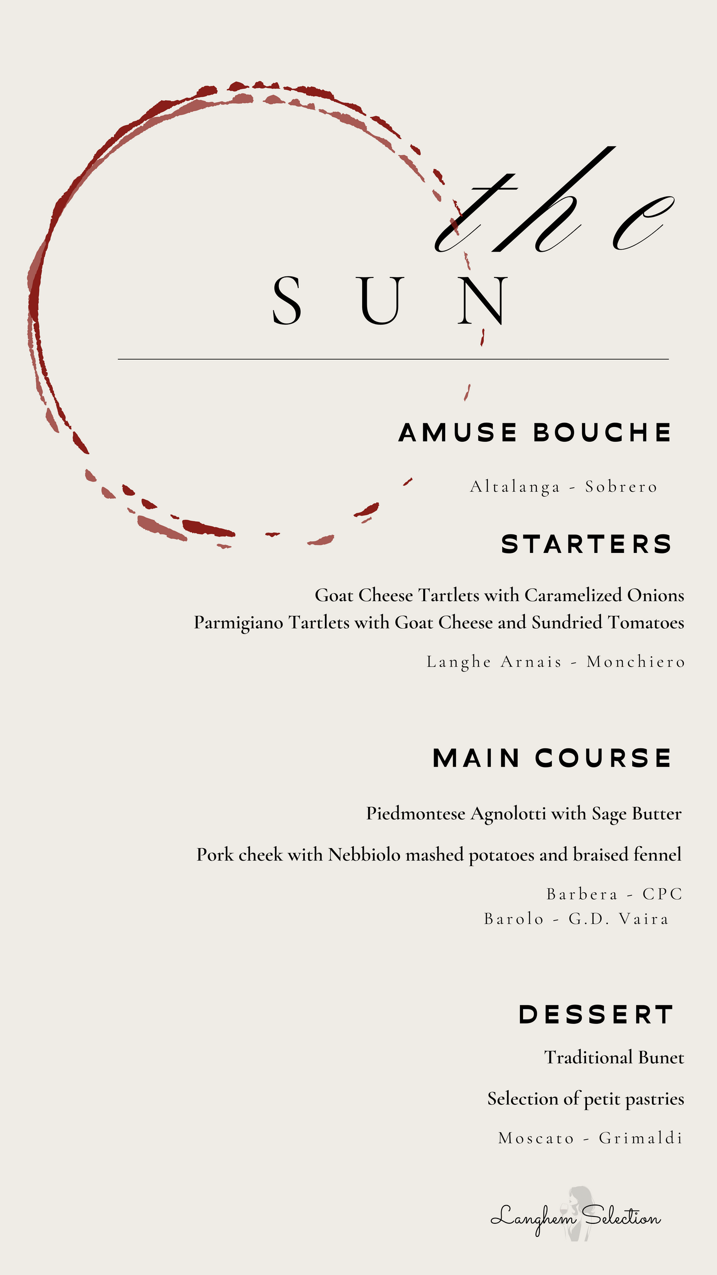 Traditional Langhe Private Dinner Experience